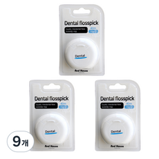 And House Dental牙線細線 40m, 1入, 9個