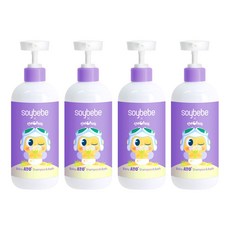 soybebe x 神秘公寓 Ato 嬰幼兒洗髮沐浴多合一潔膚露, 470ml, 4個