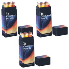Art pack 油性色鉛筆組, 3套, 48色