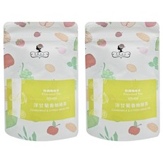 午茶夫人 洋甘菊香柚綠茶 0卡 日本PET茶包, 2g, 8包, 2袋