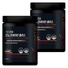 익스트림 모노크레아틴 플러스, 600g, 2개