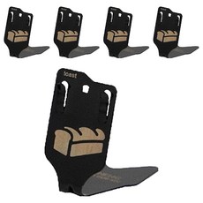 SaNNeNg 三能 法國麵包造型標價夾 49 x 35 x 50mm 黑色 5個, 法國麵包, 1組