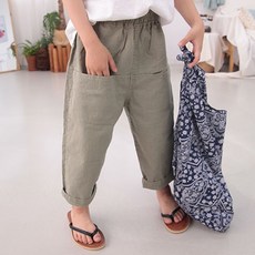 少年市場兒童款夏日長棉褲