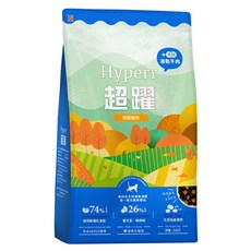 Hyperr 超躍 全齡貓 主食凍乾貓糧, 雞肉+牛肉, 2000g, 1包