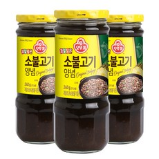 OTTOGI 不倒翁 烤肉調味料, 240g, 3罐