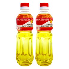 台糖 大豆沙拉油 600ml 100%黃豆萃取提煉 無雜質, 2瓶
