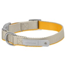 尾巴與我 新經典 犬項圈, 亮灰杏黃, 1條