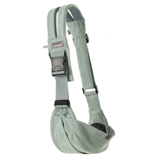 GOOSEKET 365斜肩單肩腰凳嬰兒背帶 (55~88cm) 薄荷綠, 輕巧透氣，時尚設計