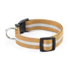 아띠지기 강아지 반사형 3M 웨빙 목줄, 올베이지, 1개