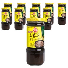 오뚜기 소불고기양념, 240g, 10개