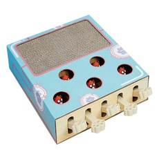 MIAOFAIRY 喵仙兒 抓抓貓瘋狂玩具盒, 1個, 薄荷綠