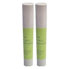 THE PUBLIC ORGANIC 精油保濕護唇膏, 100%天然精油, 柑橘 + 天竺葵, 3.3g, 2個