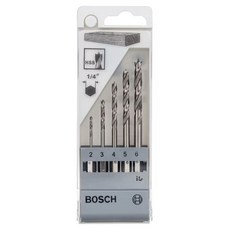 BOSCH 博世 台灣公司貨 木工鑽頭 1/4吋六角柄 2608595525, 5支