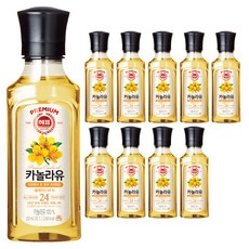 해표 카놀라유, 250ml, 10개