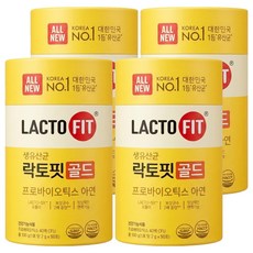 Chong Kun Dang 鍾根堂 LACTO-FIT 大童與成人款 益生菌粉狀食品, 50包, 2g, 4個