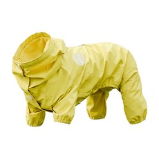 MH 家居 萌萌斗篷雨衣, 檸檬黃, 1件