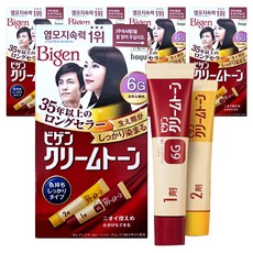 Bigen 美源 Cream Tone染髮劑, 6g, 5盒
