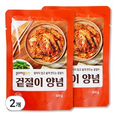 곰곰 겉절이 양념, 100g, 2개