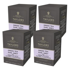 TAYLORS 泰勒茶 皇家伯爵綠茶, 2.5g, 20包, 4盒