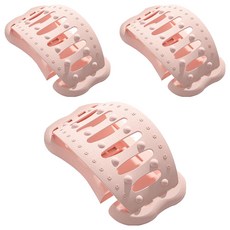 피티즘 고급형 목 허리 스트레칭 마사지 바른자세 핑크, 3개