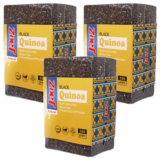 Jauz 喬斯 黑藜麥 350g 100%全穀物 無麩質 優質蛋白質來源, 3包