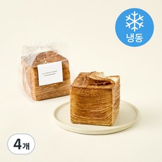더트러플베이커리 티슈 브레드 (냉동), 140g, 4개