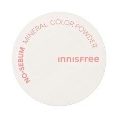 INNISFREE 台灣公司貨 無油無慮繽紛蜜粉 5g, 粉色, 1個