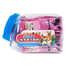 A star AB-535-0204 鼠兔松果桑椹磨牙餡餅 20g 25條, 1罐