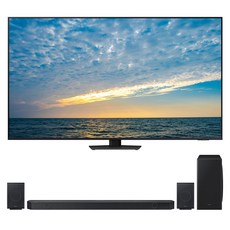 삼성전자 4K UHD Neo QLED TV + 사운드바 세트, 189cm(75인치), KQ75QND83BFXKR, 스탠드형 X HW-930D (사운드바), 방문설치