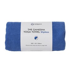 Ganesha Yoga Props 防滑瑜珈墊巾, 1個, 藍月色