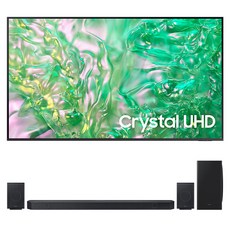 삼성전자 4K UHD Crystal TV + 사운드바 세트, 163cm(65인치), KU65UD8000FXKR, 벽걸이형 X HW-930D (사운드바), 방문설치