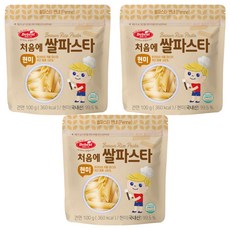 베베스트 처음에 쌀파스타 현미, 100g, 3개