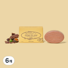 효창 호호바 오일 솝 바, 140g, 6개