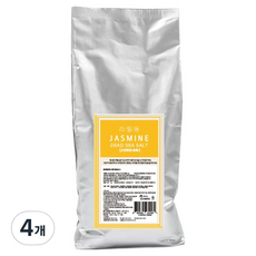바스참 사해소금 자스민 입욕제 리필, 1kg, 4개