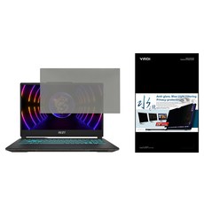 YADI 亞第 插卡隱貼 16 : 9 水之鏡防窺片 15.6吋 單一顏色 MSI Cyborg 15 A13VE-650TW專用 ​, 透明色, 1個
