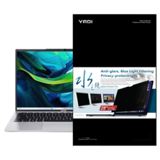 YADI 亞第 獨特磁吸水之鏡防窺片 Acer Aspire Lite AL14 52M 528M 專用 PF4PPC-W140, 1片, 黑色