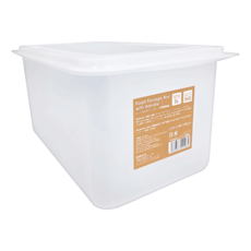 SHIMOYAMA PP手柄儲物盒 5L, 透明色, 1個