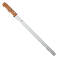 일천도 톱니 나무손잡이 빵칼, 혼합색상, 1개