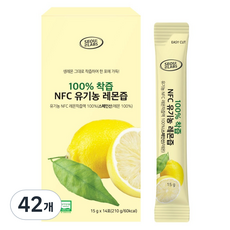 SEOULLABS NFC鮮榨檸檬汁隨身包, 15g, 42個