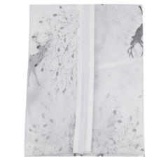 巧巧 花漾衣物防塵罩, 3個裝, 1組