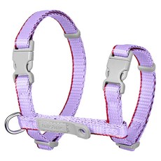 尾巴與我 新經典 貓工型胸背帶 粉紫丹紅 S 防掙脫易伸展 柔軟厚織尼龍 強韌安全車縫 獨家配件扣, 1個