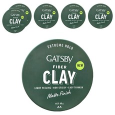 GATSBy 消光纖維髮泥, 6個, 80g