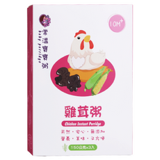 鈞媽御食堂 大寶 即食營養粥 雞茸, 10M+寶寶粥, 天然安心無添加, 450g, 1盒