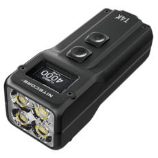 NITECORE 奈特科爾 掌上智能鑰匙燈 迷你便攜式 鑰匙扣手電筒, 黑色, 1個