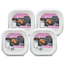 JJ Happy house 氣炸鍋專用烘焙紙 吸塑包裝, 26cm, 90入, 4個