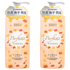 水平衡 香水潤護髮乳 複合式多層次長效香氛 三重柔順滋養配方, 700g, 2瓶