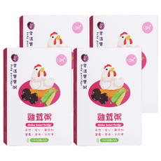 鈞媽御食堂 大寶 即食營養粥 雞茸, 10M+寶寶粥, 天然安心無添加, 450g, 4盒