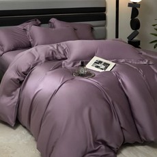 60支100%天絲素色天絲薄床包組