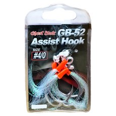 Ghost Blade 鬼刃 GB52 Assist Hook 慢速鐵板鉤組 #4/0, 1組, 1組