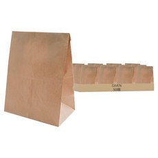 素簡無印牛皮平口袋 L(20 x 13 x 29.5cm), 1組, 50個